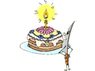 Sticker Custom Preview Image #092722 Occasions Birthdays Cake40