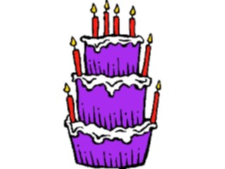 Sticker Custom Preview Image #092724 Occasions Birthdays Cake42
