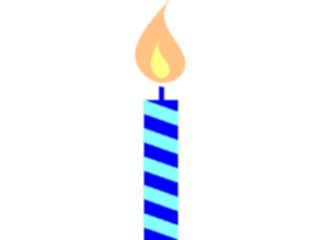Sticker Custom Preview Image #092747 Occasions Birthdays Candle1