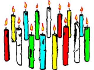 Sticker Custom Preview Image #092749 Occasions Birthdays Candles1