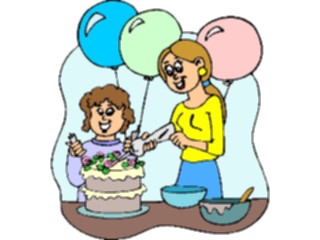 Sticker Custom Preview Image #092755 Occasions Birthdays Decorating Cake2