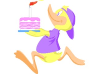 Sticker Custom Preview Image #092762 Occasions Birthdays Duck Birthday