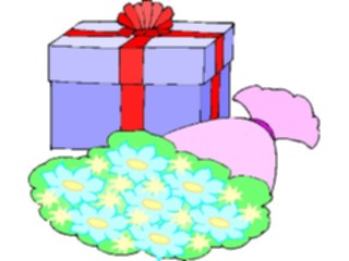 Sticker Custom Preview Image #092789 Occasions Birthdays Giftwith Flowers