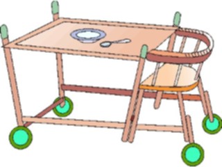 Sticker Custom Preview Image #093057 Occasions Births Table