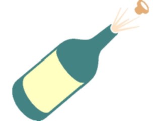 Sticker Custom Preview Image #093225 Occasions Parties Champagne2