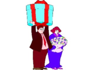 Sticker Custom Preview Image #093266 Occasions Parties Couplewith Gifts