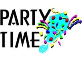 Sticker Custom Preview Image #093411 Occasions Parties Party Time1