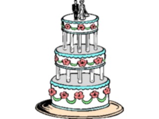 Sticker Custom Preview Image #093635 Occasions Weddings Cake04