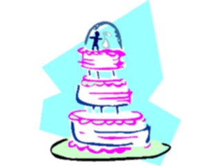 Sticker Custom Preview Image #093637 Occasions Weddings Cake06