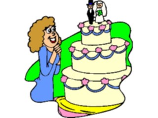 Sticker Custom Preview Image #093643 Occasions Weddings Cake12