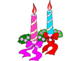 Sticker Custom Preview Image #093649 Occasions Weddings Candles2