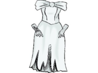 Sticker Custom Preview Image #093875 Occasions Weddings Wedding Gown8