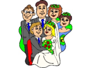 Sticker Custom Preview Image #093878 Occasions Weddings Wedding Portrait1