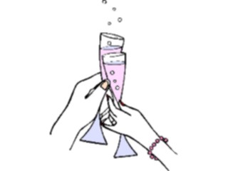 Sticker Custom Preview Image #093882 Occasions Weddings Wedding Toast