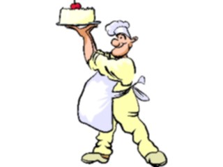 Sticker Custom Preview Image #093933 Occupations Cartoons Baker2