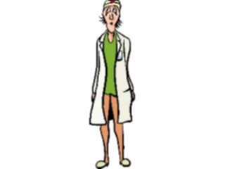 Sticker Custom Preview Image #094029 Occupations Cartoons Doctor2