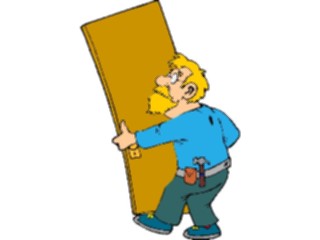Sticker Custom Preview Image #094081 Occupations Cartoons Handyman3