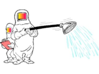 Sticker Custom Preview Image #094088 Occupations Cartoons Hazmat Team04