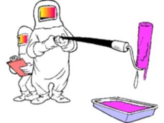 Sticker Custom Preview Image #094091 Occupations Cartoons Hazmat Team07