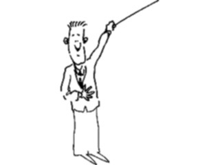 Sticker Custom Preview Image #094097 Occupations Cartoons Instructor