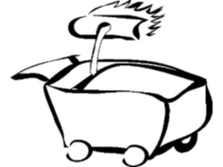 Sticker Custom Preview Image #094129 Occupations Cartoons Janitors Cart2