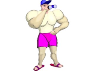 Sticker Custom Preview Image #094140 Occupations Cartoons Lifeguard1