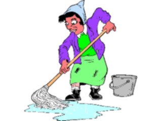 Sticker Custom Preview Image #094151 Occupations Cartoons Maid2