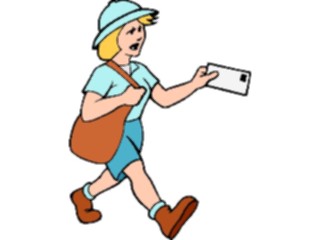 Sticker Custom Preview Image #094159 Occupations Cartoons Mail Carrier5
