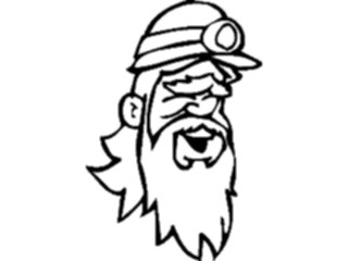 Sticker Custom Preview Image #094189 Occupations Cartoons Miner6