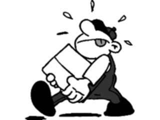 Sticker Custom Preview Image #094201 Occupations Cartoons Mover04