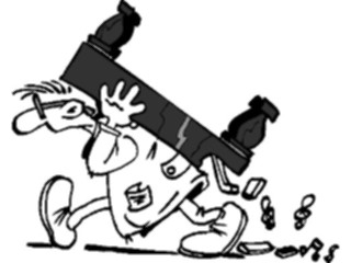 Sticker Custom Preview Image #094202 Occupations Cartoons Mover05