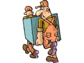 Sticker Custom Preview Image #094213 Occupations Cartoons Movers