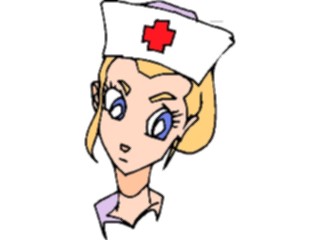 Sticker Custom Preview Image #094220 Occupations Cartoons Nurse3