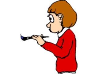 Sticker Custom Preview Image #094229 Occupations Cartoons Painter06