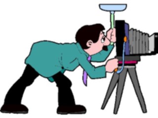 Sticker Custom Preview Image #094251 Occupations Cartoons Photographer05