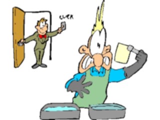 Sticker Custom Preview Image #094254 Occupations Cartoons Photographer08