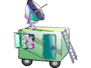Sticker Custom Preview Image #094296 Occupations Cartoons Radar Technician