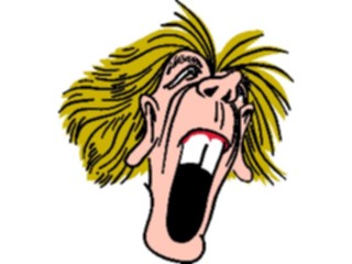 Sticker Custom Preview Image #094316 Occupations Cartoons Rock Star