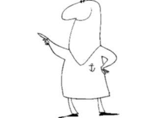 Sticker Custom Preview Image #094318 Occupations Cartoons Sailor1