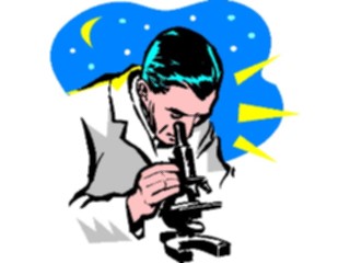 Sticker Custom Preview Image #094332 Occupations Cartoons Scientist02