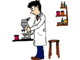 Sticker Custom Preview Image #094337 Occupations Cartoons Scientist07