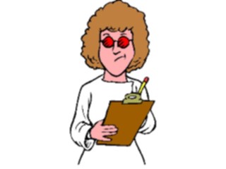 Sticker Custom Preview Image #094341 Occupations Cartoons Scientist11