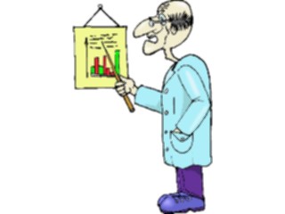 Sticker Custom Preview Image #094349 Occupations Cartoons Scientist19