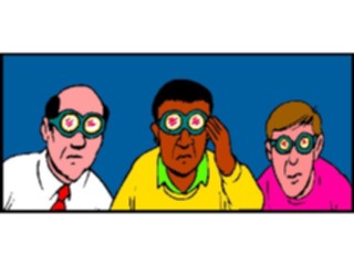 Sticker Custom Preview Image #094354 Occupations Cartoons Scientists