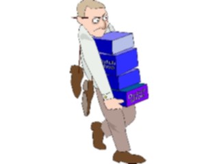 Sticker Custom Preview Image #094365 Occupations Cartoons Shoe Salesperson3