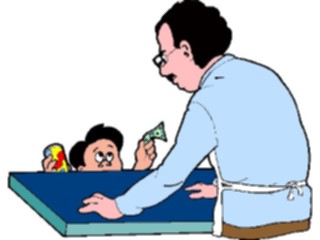 Sticker Custom Preview Image #094369 Occupations Cartoons Shopkeeper2