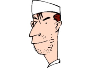 Sticker Custom Preview Image #094372 Occupations Cartoons Short Order Cook