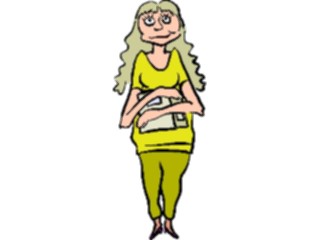 Sticker Custom Preview Image #094381 Occupations Cartoons Student