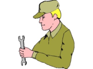 Sticker Custom Preview Image #094604 Occupations Images Mechanic5
