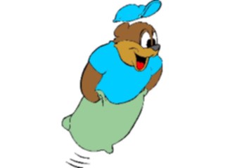 Sticker Custom Preview Image #094964 Outdoor Recreation Barbeques Picnics Sack Race Bear